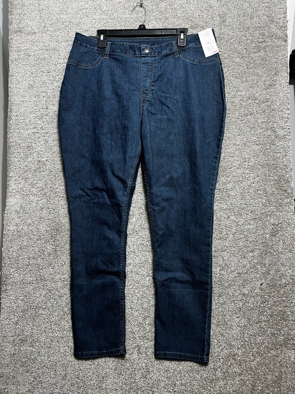Riders By Lee Jeans Womens Size XL Blue Stretch Heavenly Touch jegging Legging